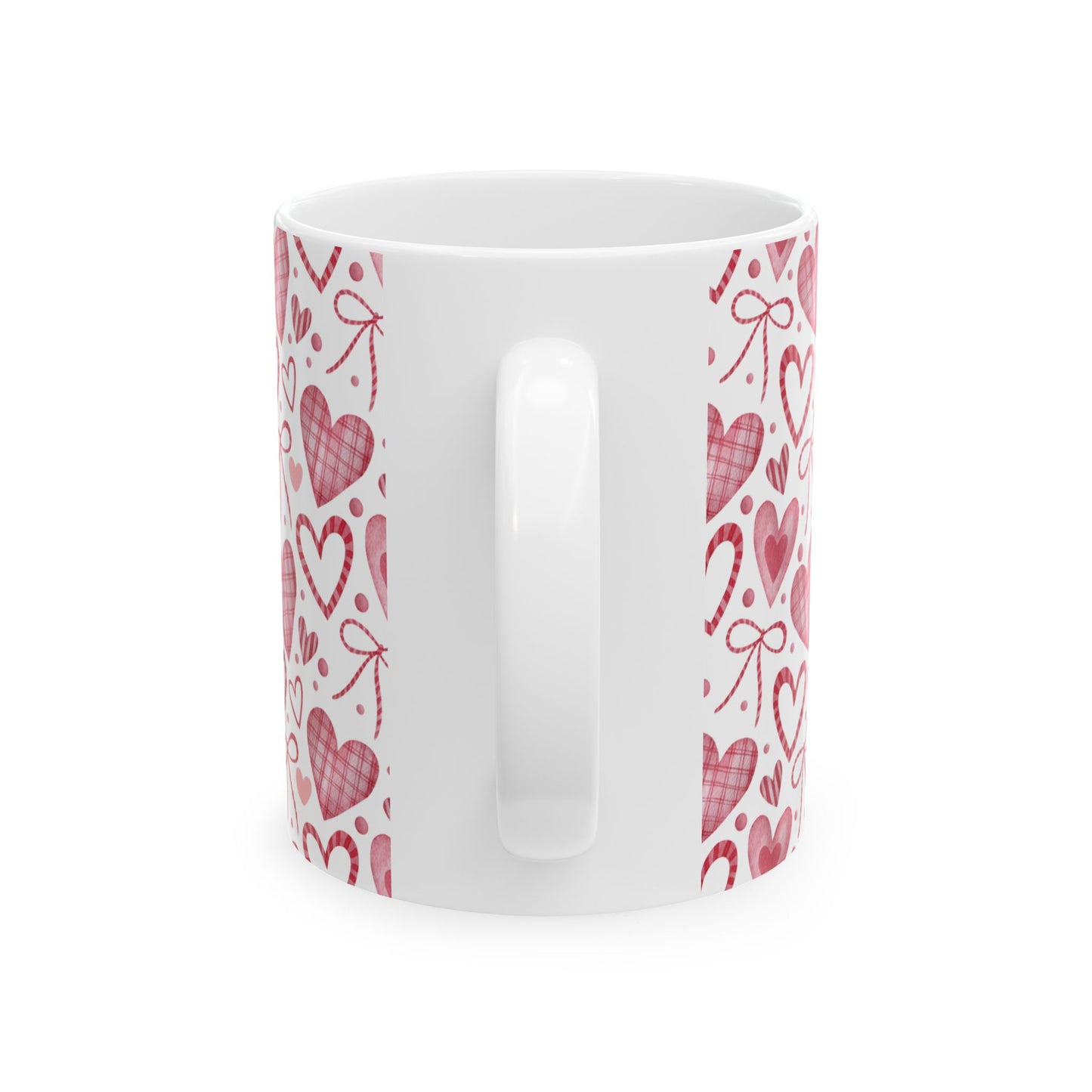 Coffee Mug (11oz) - Valentine’s Coquette Bows