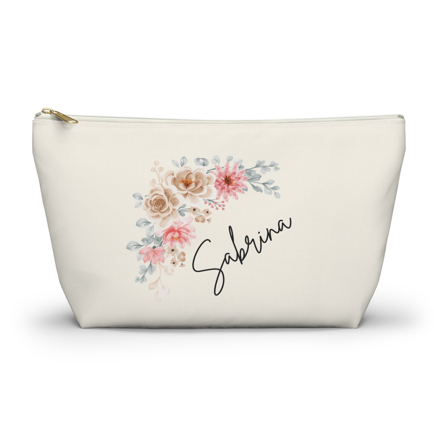 Personalized Pouch | Floral Accesories Bag