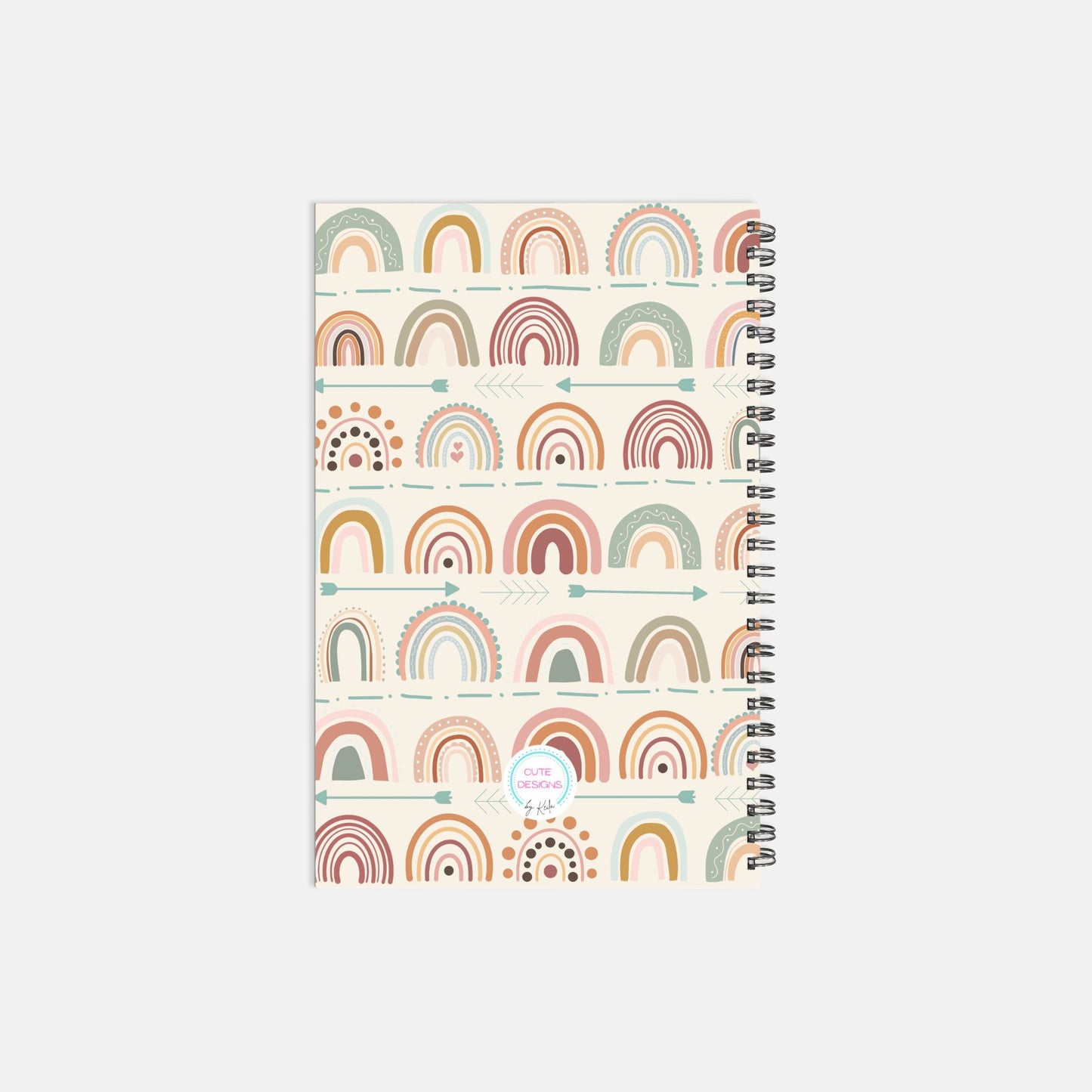 5.5 x 8.5 Personalized 2025 Planner Hardcover Spiral