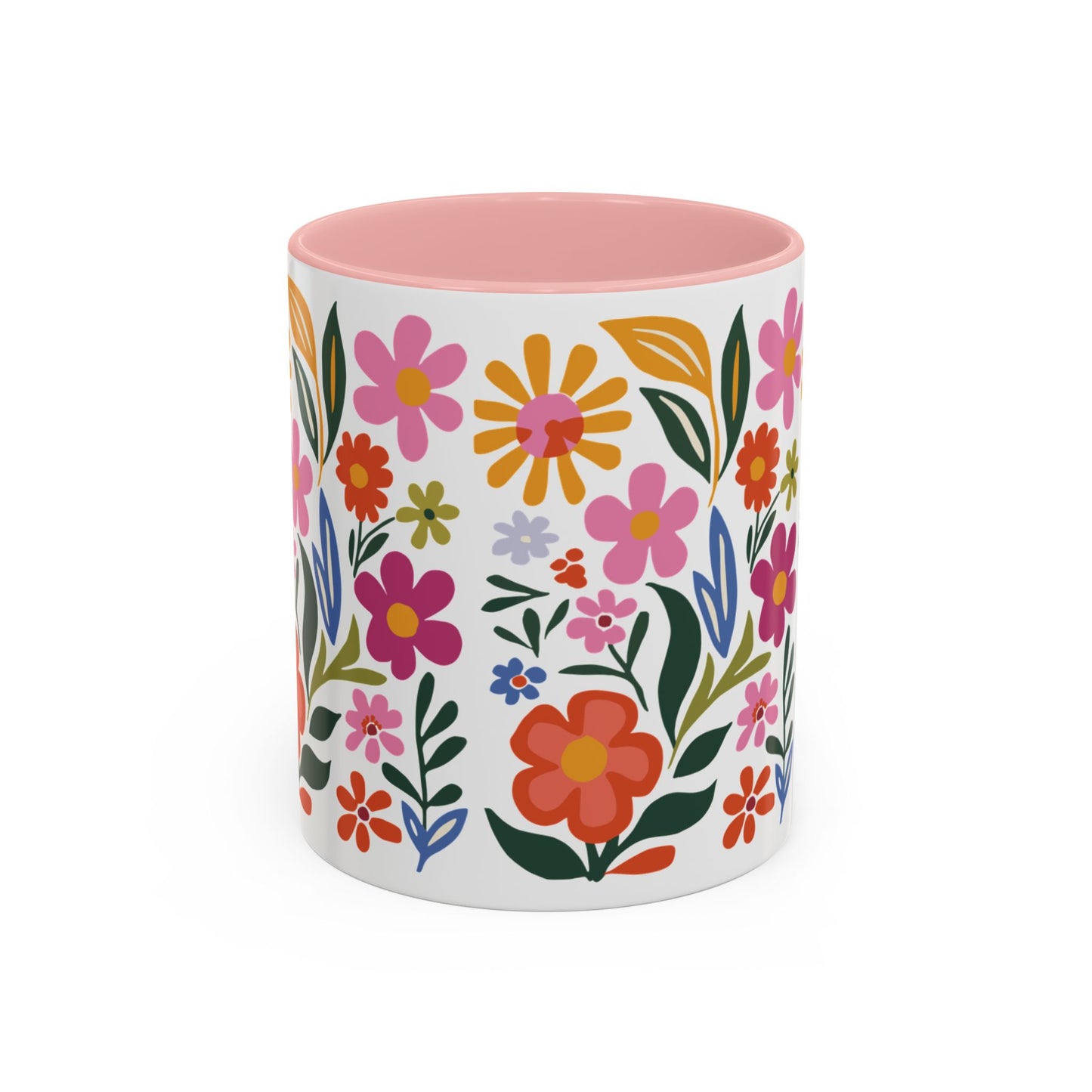 Cute Spring Floral Coffee Mug (11oz)