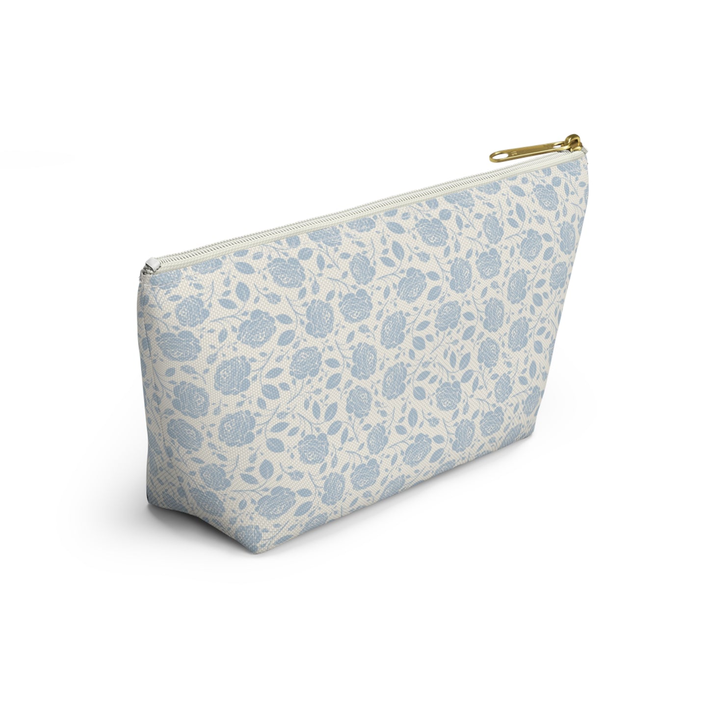 Personalized Pouch | Blue Floral Accesories Bag