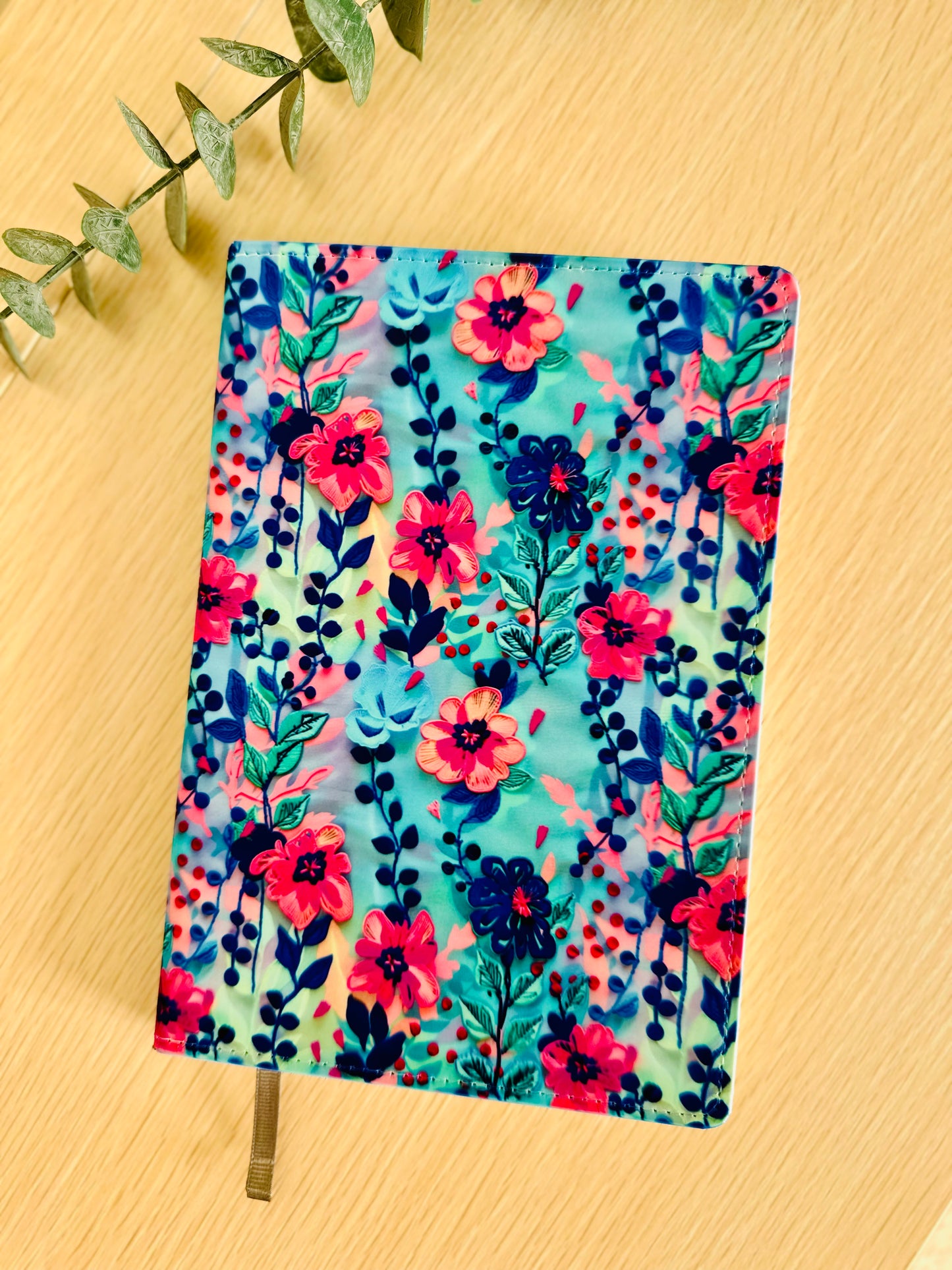 Add this Cute Faux Leather Journal to Your Desk Mat Order to Match Your Desk Mat Design| Ruled Line |190 pages