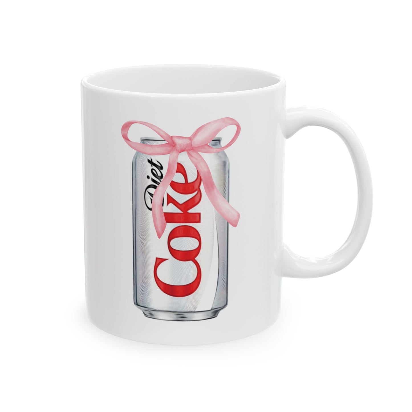 Diet Coke Coquette Ceramic Mug, (11oz)