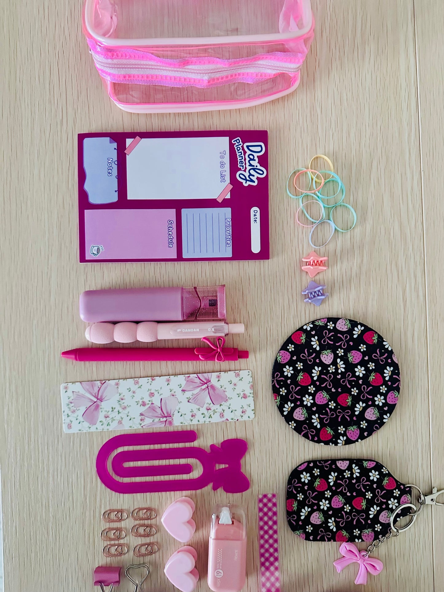 💝 Organized Babe Desk Kit Mystery Box — 27 Curated Items for a Cute Desk Glow‑Up | ADD TO DESK MAT ORDER GET 15% DISCOUNT