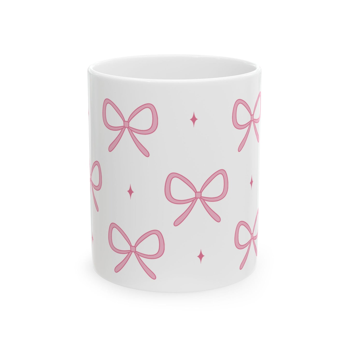 Coffee Mug (11oz) - Cute Coquette Bow