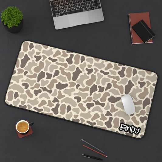Duck Camo Desk Mat — Personalized Duck Camo Mouse Pad
