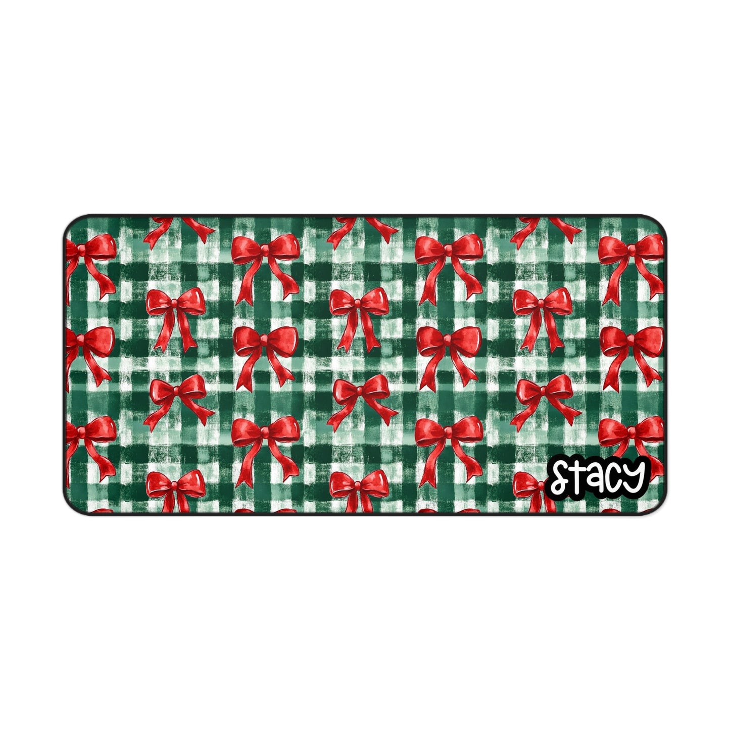 Red Christmas Bows Desk May
