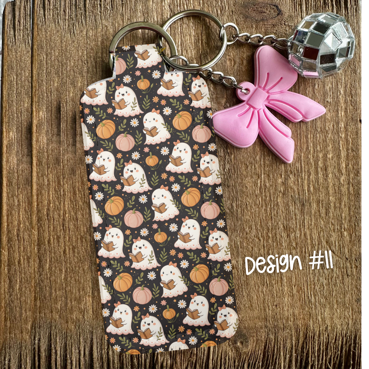 Lip Balm Keychain Holder with Free Lip Balm & Mystery Charms | Cute Bag Charm | Personalized Bag Charm - Free Shipping