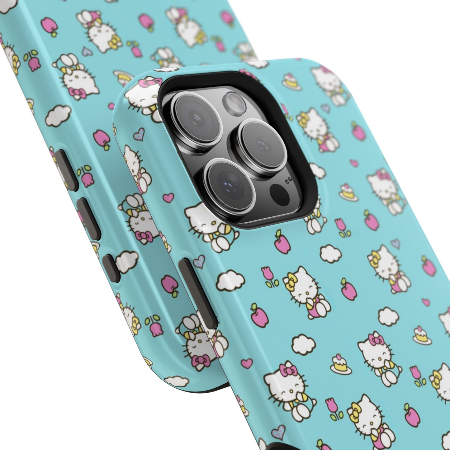 Cute Hello Kitty Magnetic Tough Case - Durable Phone Protection with Adorable Design