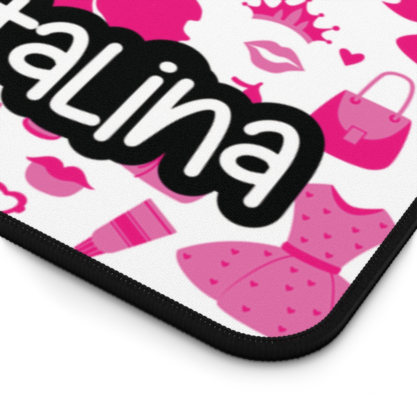 Personalized Barbie Desk Mat