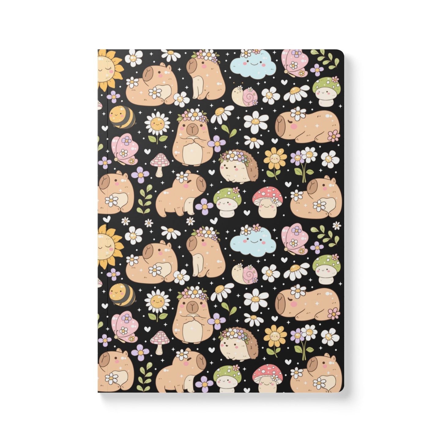 Add this bundle to your capybara desk mat order and get it for 60% off - includes pouch, notebook & lip balm keychain holder matching your desk mat design (original value $43 - 60% discount applied at checkout)