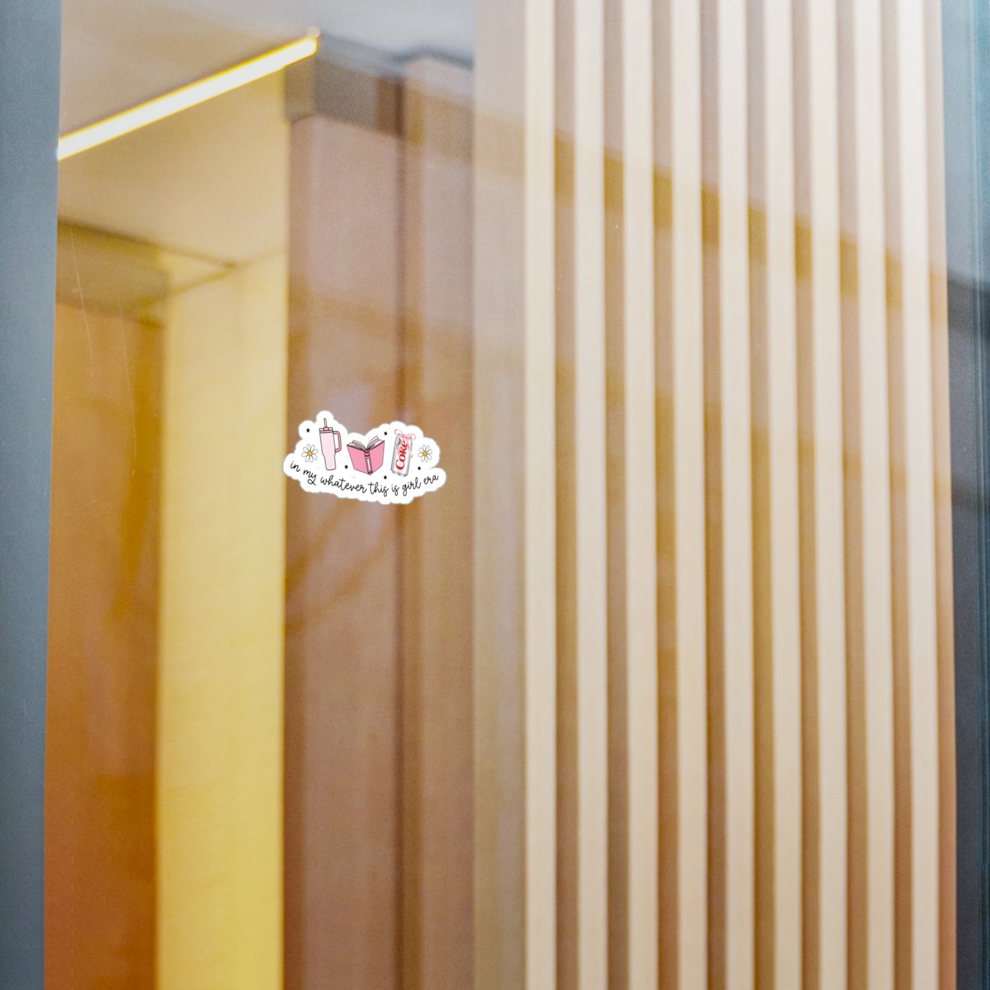 Bookish Girlie Diet Coke Sticker (waterproof)