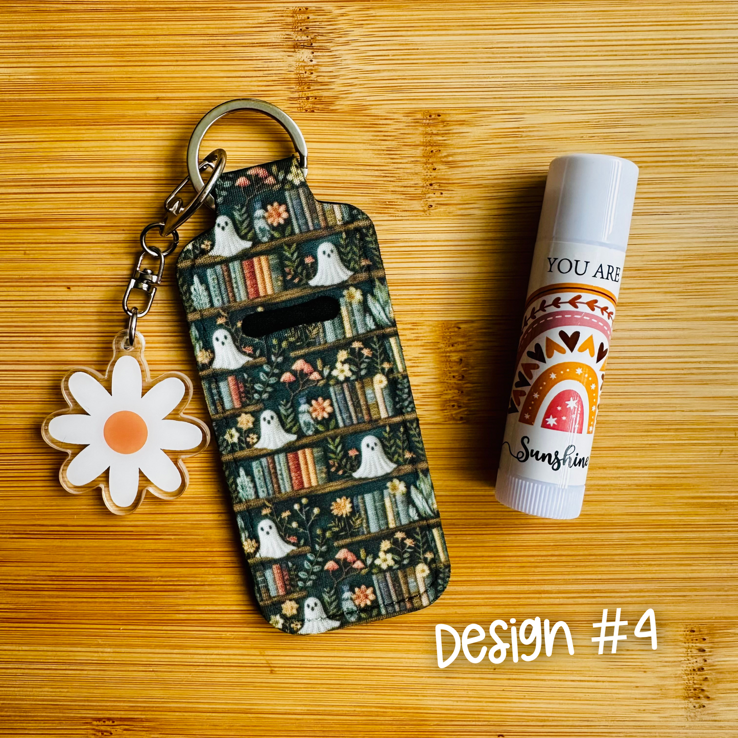 Lip Balm Keychain Holder with Free Lip Balm & Mystery Charms | Cute Bag Charm | Personalized Bag Charm - Free Shipping