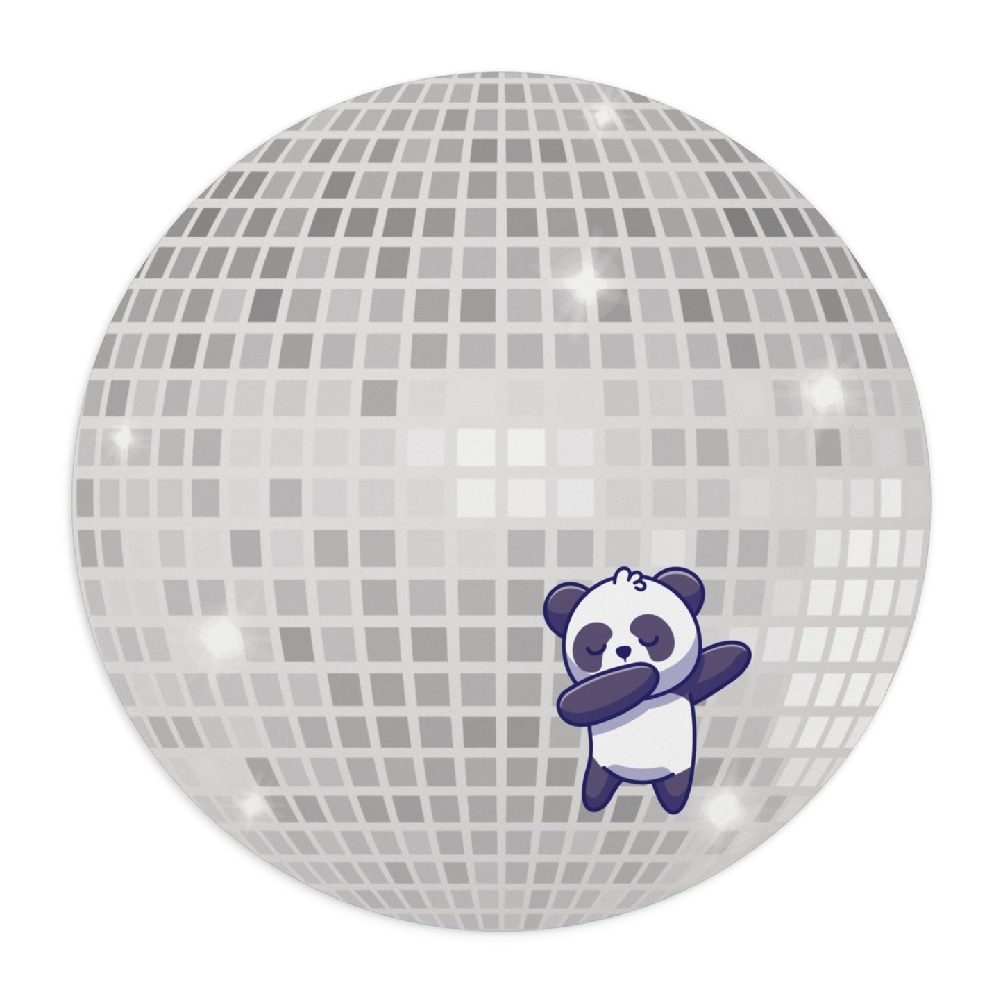 Mouse Pad - Disco Ball & Dancing Panda