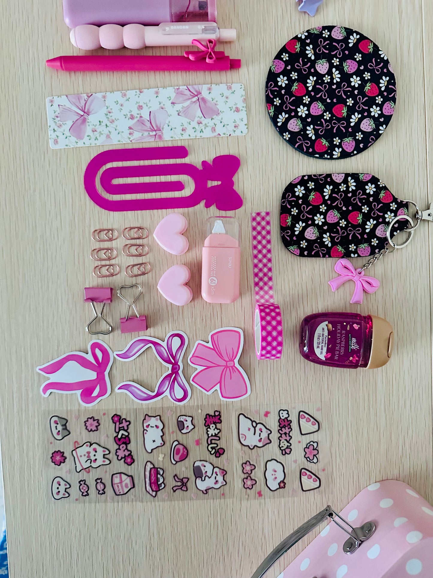 💝 Organized Babe Desk Kit Mystery Box — 27 Curated Items for a Cute Desk Glow‑Up | ADD TO DESK MAT ORDER GET 15% DISCOUNT