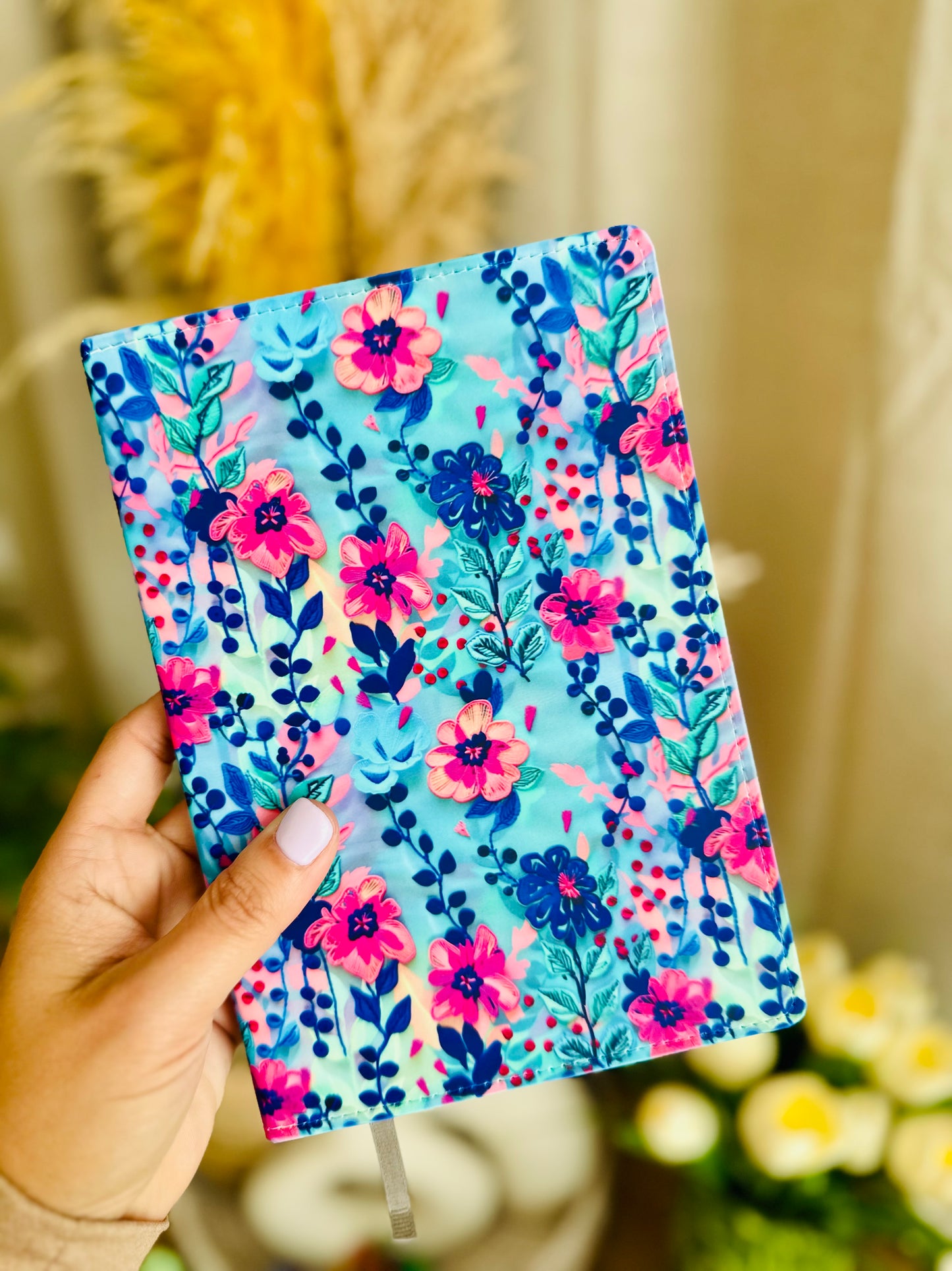 Add this Cute Faux Leather Journal to Your Desk Mat Order to Match Your Desk Mat Design| Ruled Line |190 pages