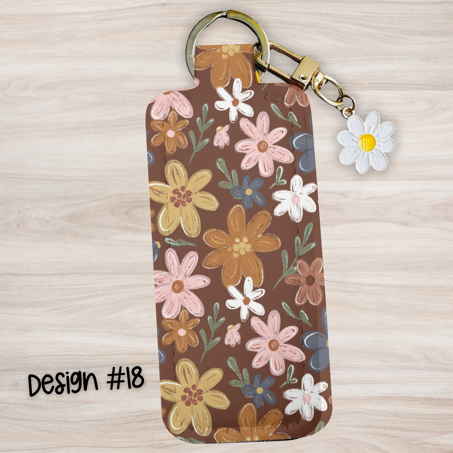 Lip Balm Keychain Holder with Free Lip Balm & Mystery Charms | Cute Bag Charm | Personalized Bag Charm - Free Shipping