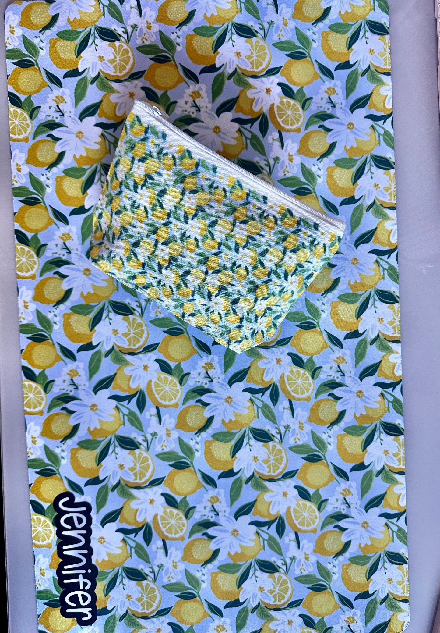 Pouch / Pencil Case Matching Desk Mat Design