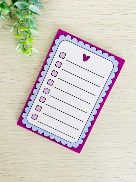 Cute Notepad | To- Do List