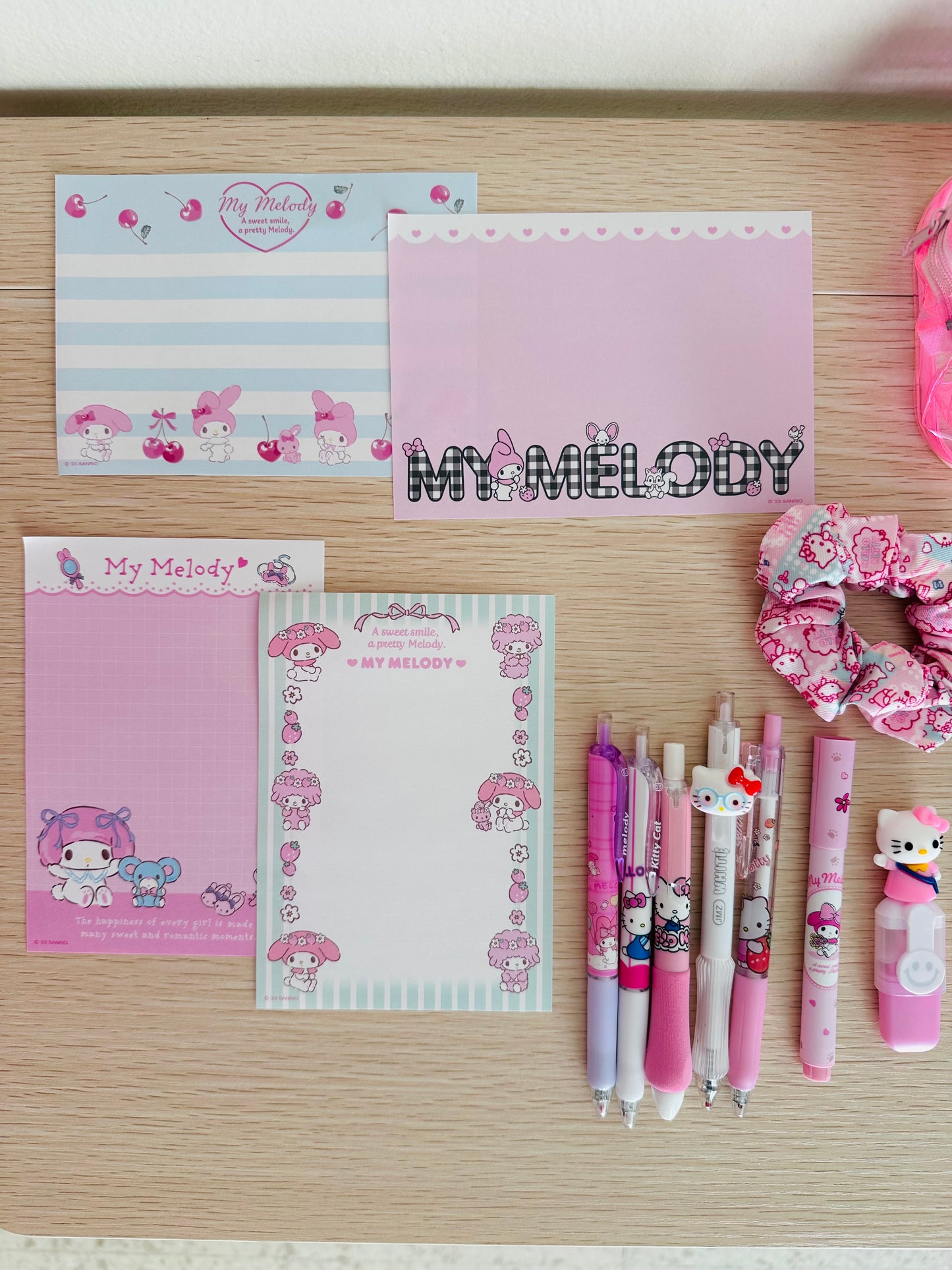 HK & Friends Mystery Stationery Box – Kawaii Surprise Bundle (Free Shipping) – ADD TO DESK MAT ORDER GET 15% DISCOUNT