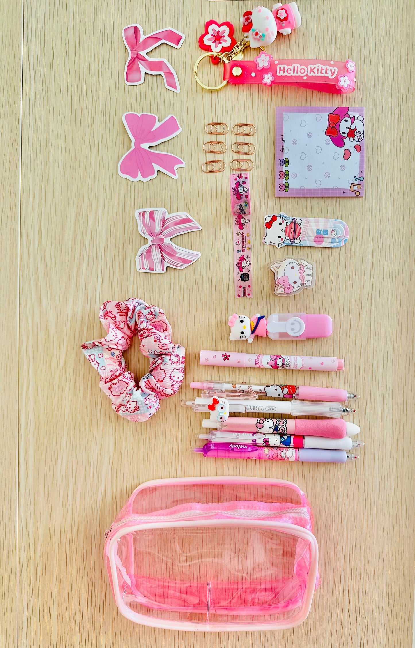 HK & Friends Mystery Stationery Box – Kawaii Surprise Bundle (Free Shipping) – ADD TO DESK MAT ORDER GET 15% DISCOUNT