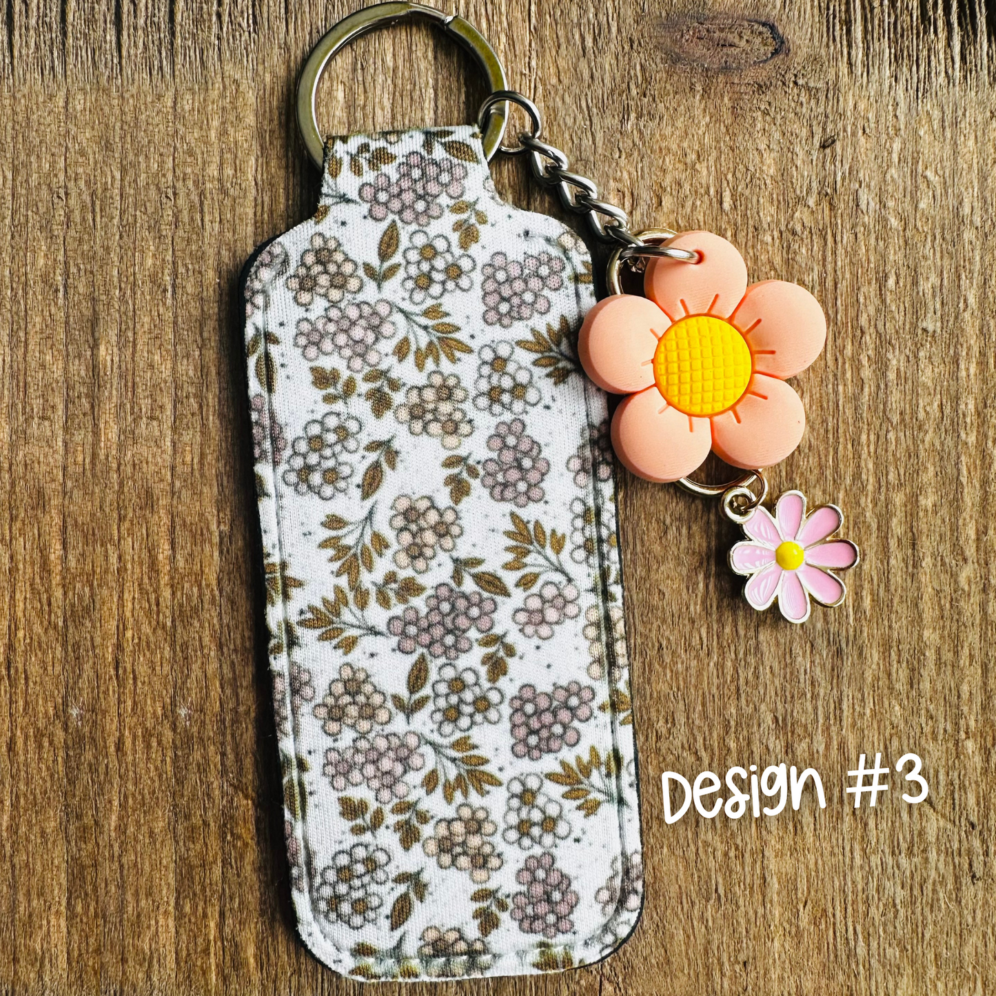 Lip Balm Keychain Holder with Free Lip Balm & Mystery Charms | Cute Bag Charm | Personalized Bag Charm - Free Shipping