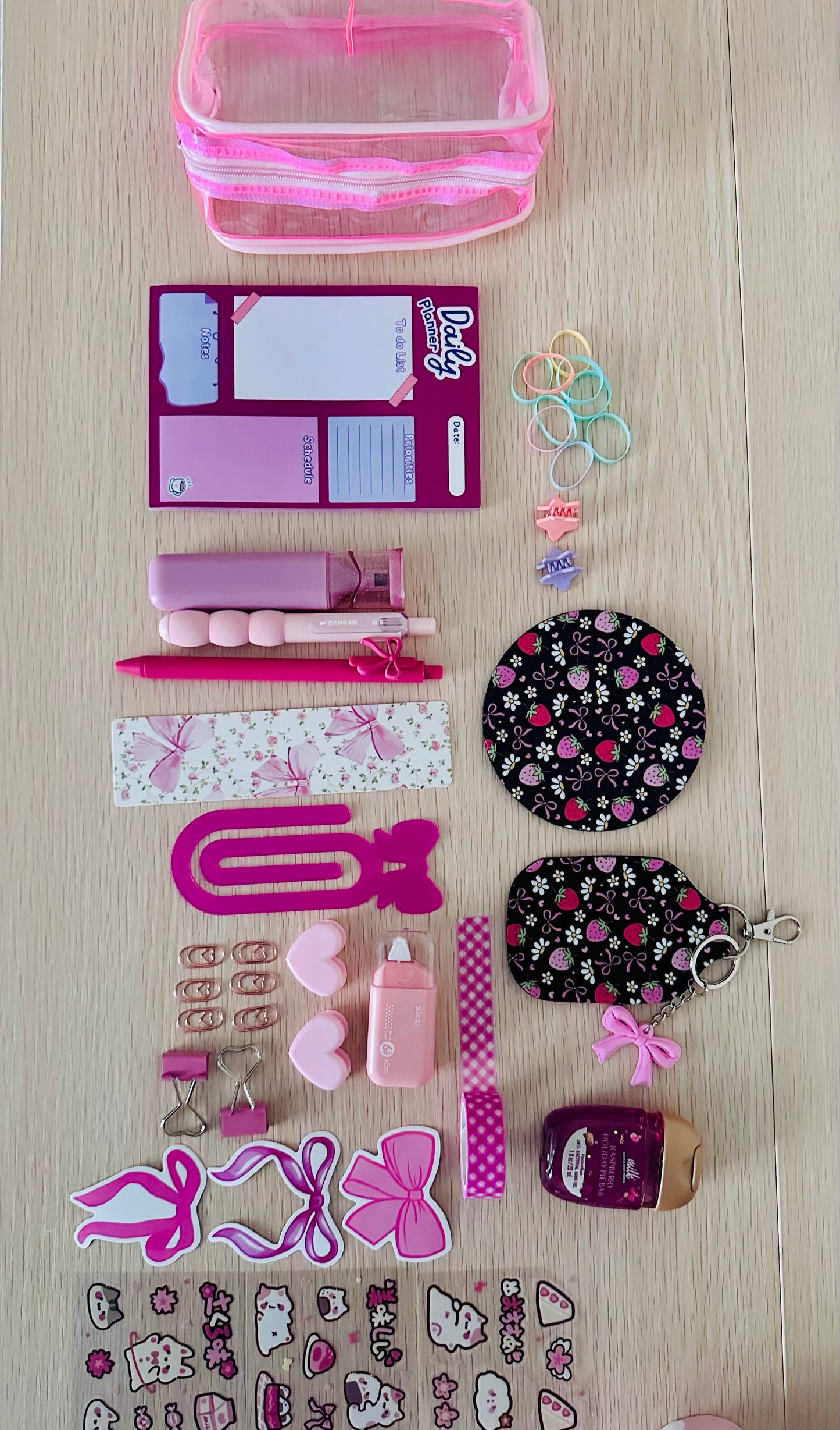 💝 Organized Babe Desk Kit Mystery Box — 27 Curated Items for a Cute Desk Glow‑Up | ADD TO DESK MAT ORDER GET 15% DISCOUNT