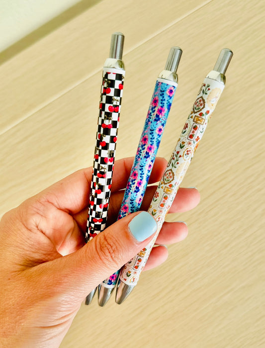 100+ Designs Available | Cute Pens for Notes, Journaling & Office | Cute Personalized Pens | Add Name