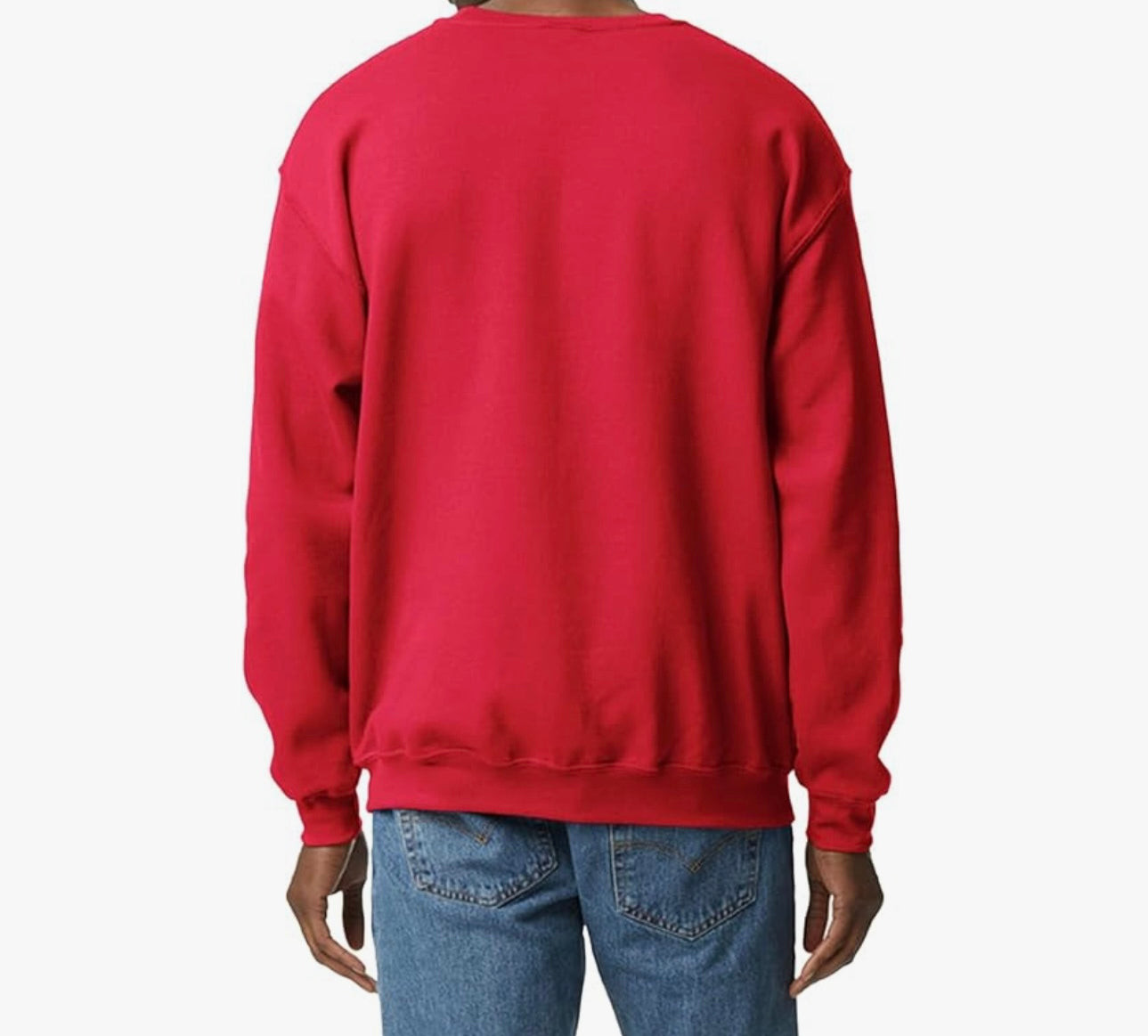 Cute Faux Yarn Style XOXO Red Sweatshirt
