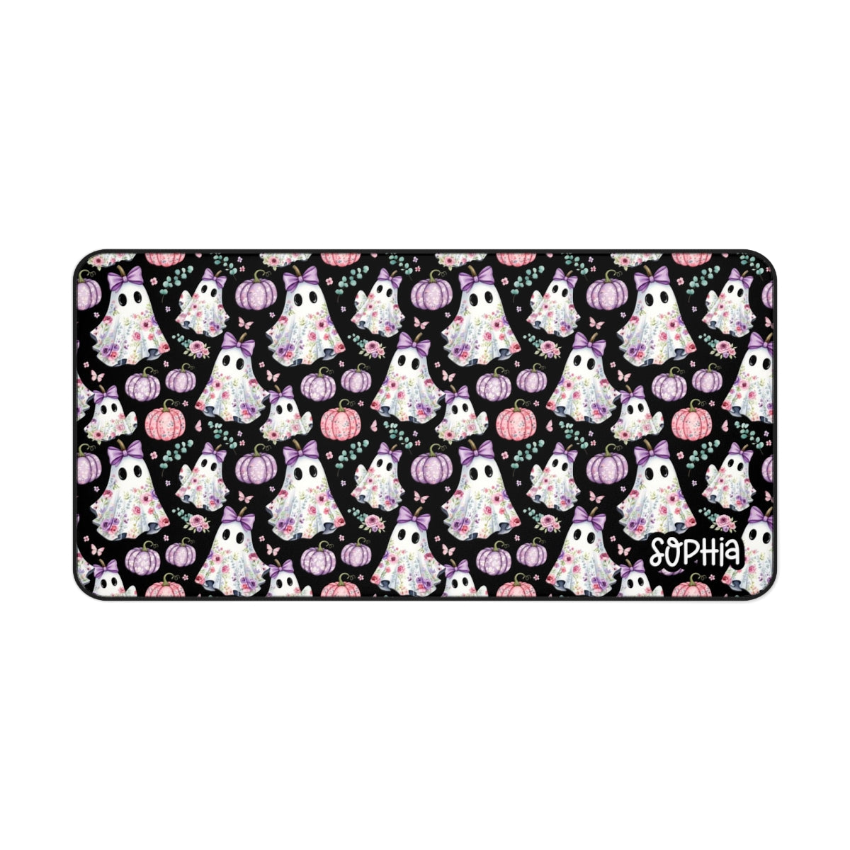 Halloween Cute Ghost Desk Mat