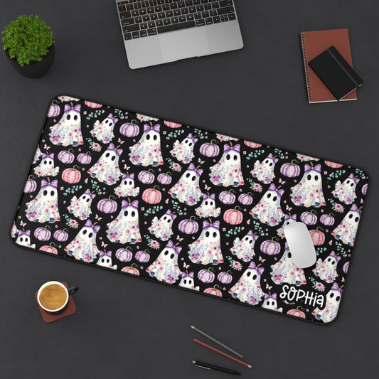 Halloween Cute Ghost Desk Mat
