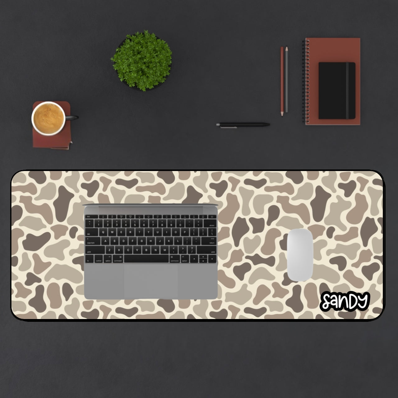 Duck Camo Desk Mat — Personalized Duck Camo Mouse Pad