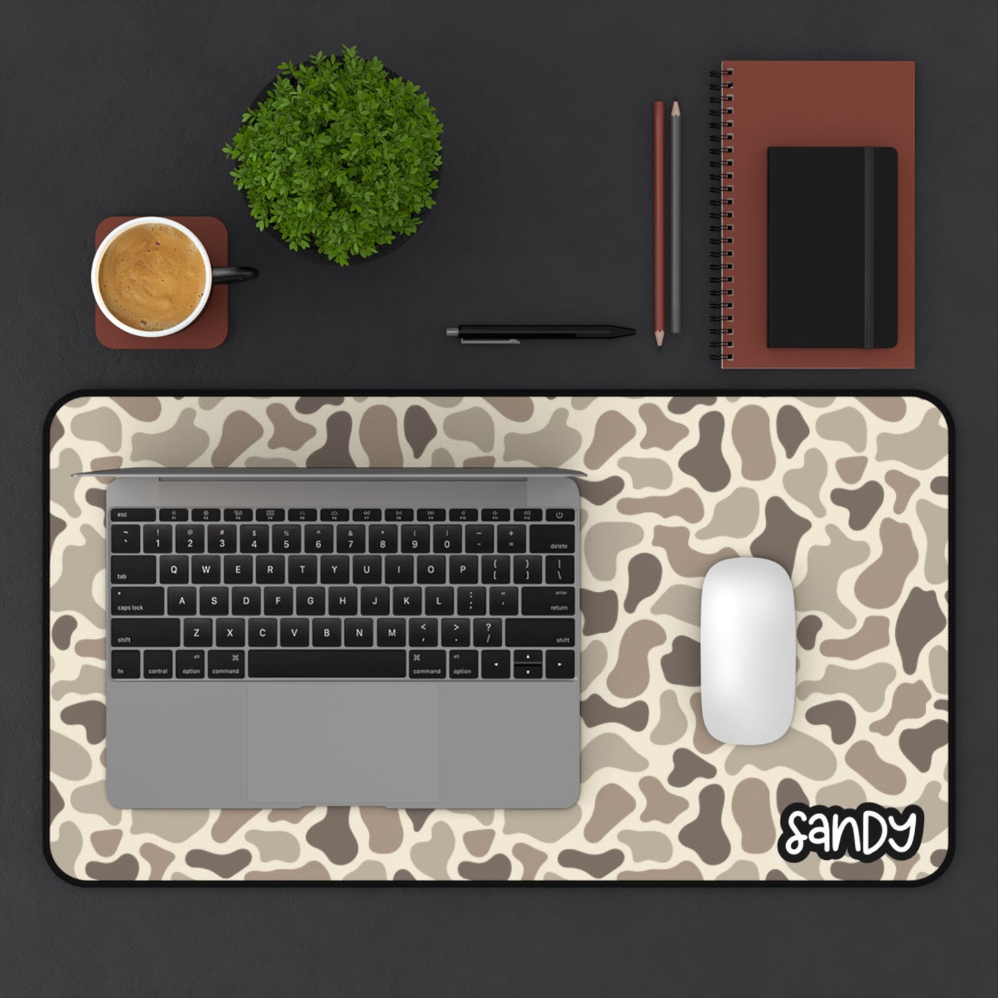 Duck Camo Desk Mat — Personalized Duck Camo Mouse Pad