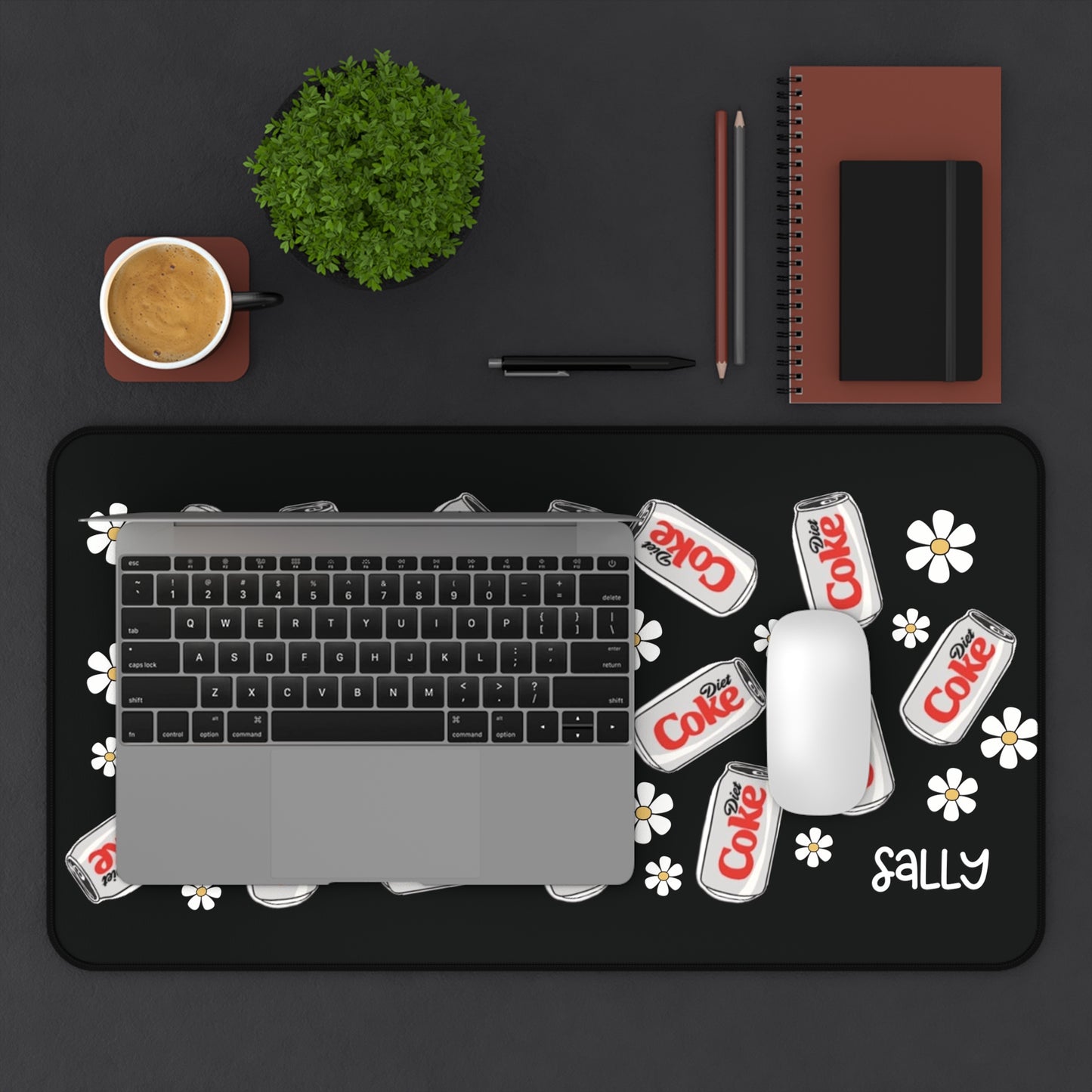 Diet Coke Desing Desk Mat | Diet Coke Accesories | Diet Coke Lover Gift Idea | Cute Diet Coke Mouse Pad