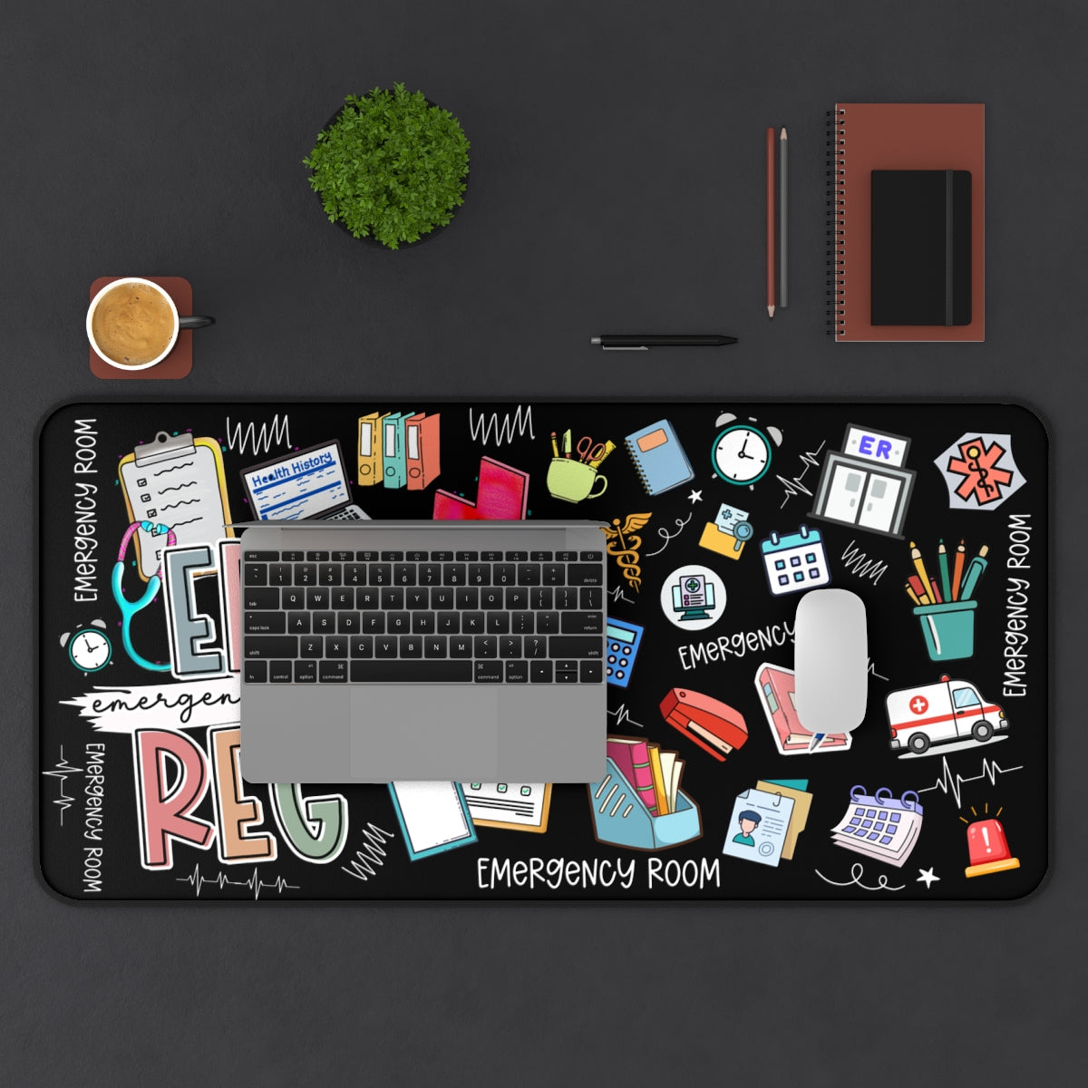 ER Reg Desk Mat – Emergency Room Registration Mouse Pad