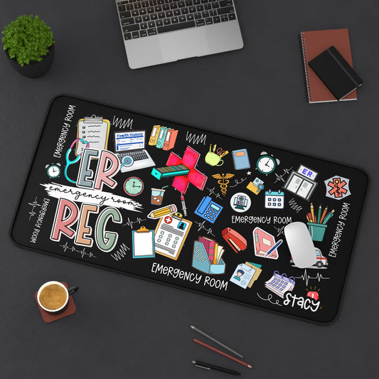 ER Reg Desk Mat – Emergency Room Registration Mouse Pad