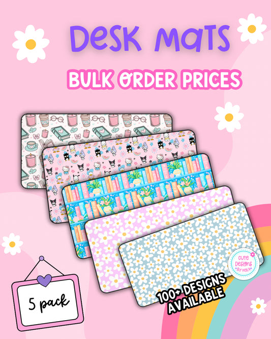 Desk Mats - 5 pack (free shipping)