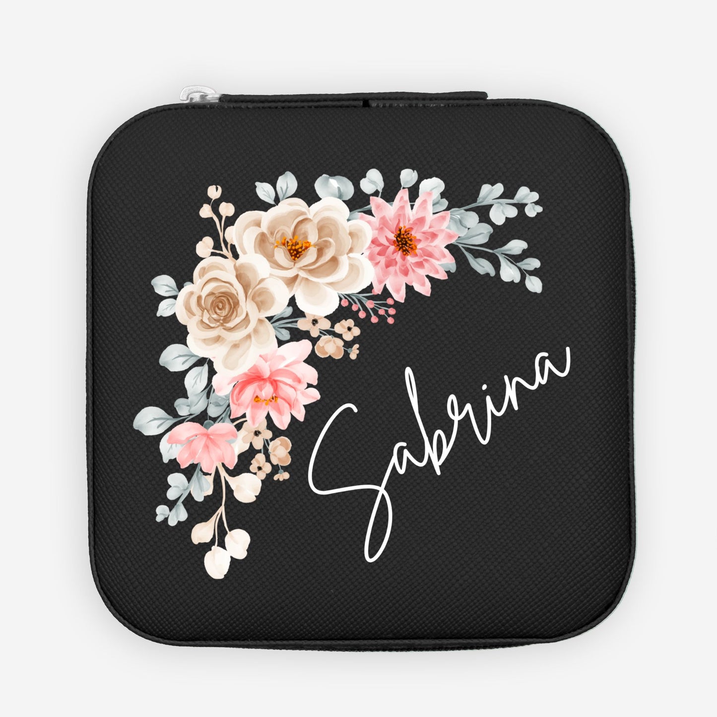 Personalized Jewelry Box / Jewelry Travel Case